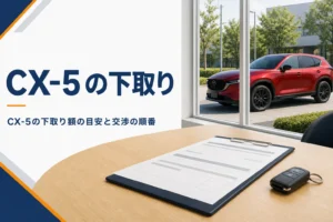 CX-5の下取り商談のイメージ