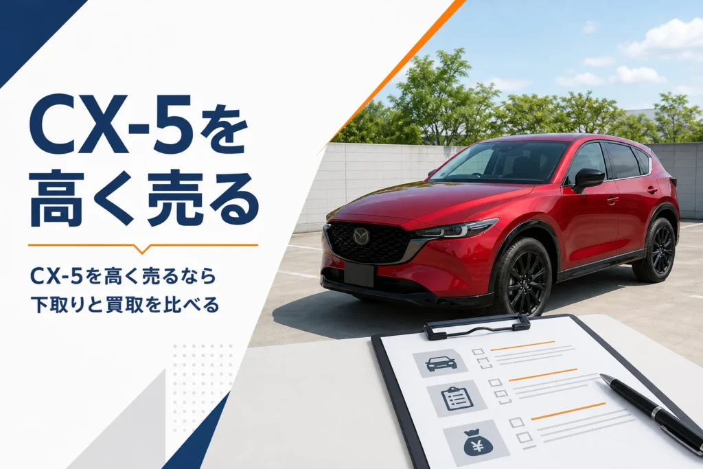 CX-5の売却査定のイメージ